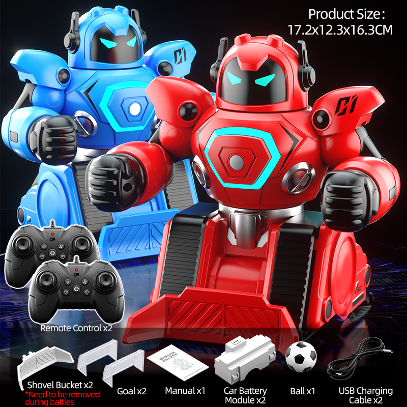 ROBOTS VERSUS (football/Boxe)